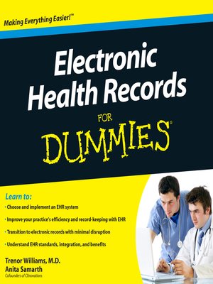 cover image of Electronic Health Records for Dummies